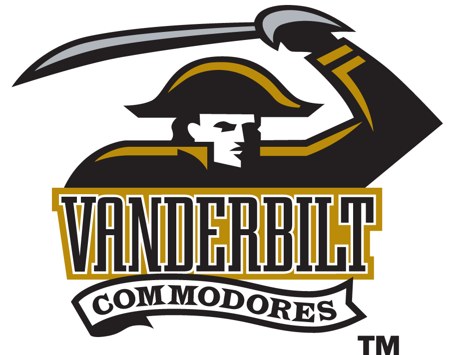 Vanderbilt Commodores 1999-2004 Secondary Logo iron on transfers for T-shirts